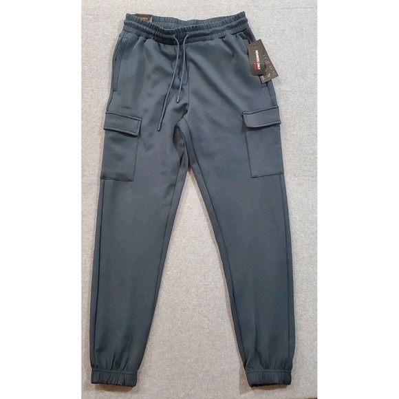 Members Only Other - Members Only Sport Men's Small Slim Fit Tapered Jogger Pants Driftwood‎ Blue